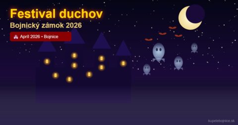 Festival duchov Bojnický zámok 2026