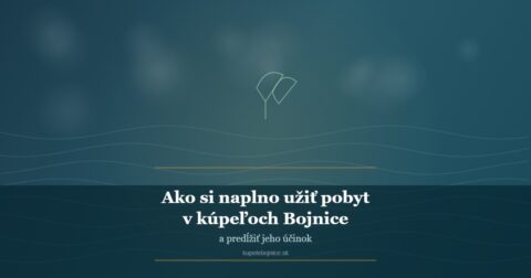 Prečo sú kúpele Bojnice dobré pre pohybový aparát